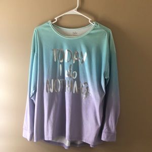 Sleeping pajama shirt